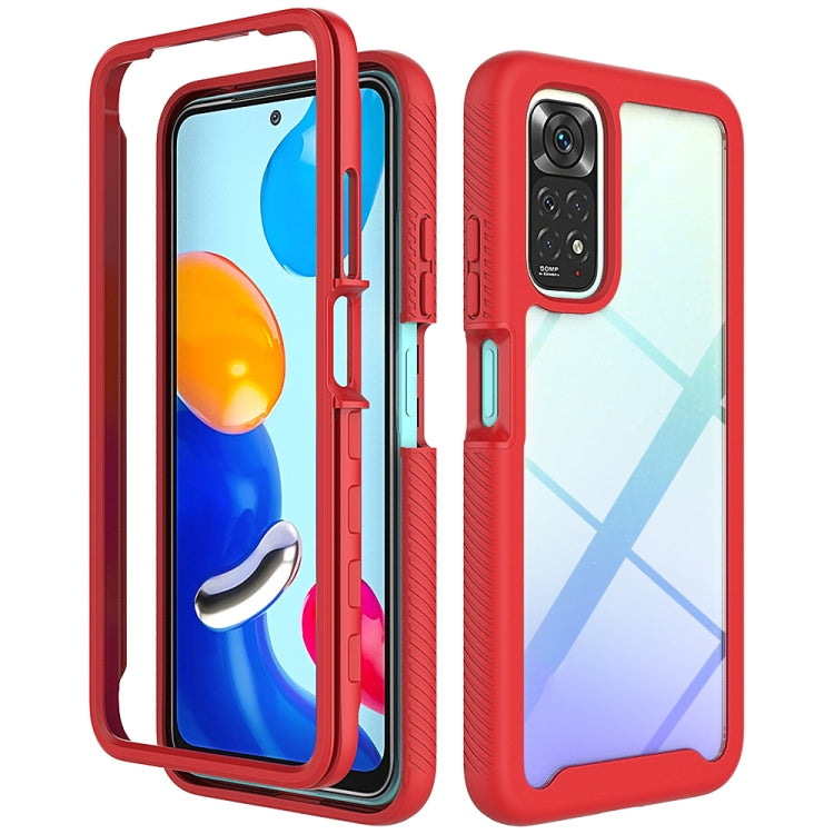 Starry Sky Solid Color Series PC + TPU Phone Case, For Xiaomi Redmi Note 11 Pro Global, For Xiaomi Redmi Note 11 Global / Note 11S