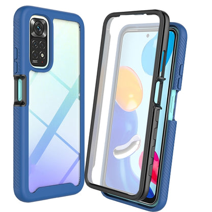 Starry Sky Solid Color PC + TPU Phone Case with PET Film, For Xiaomi Redmi Note 11 Pro Global, For Xiaomi Redmi Note 11S Global