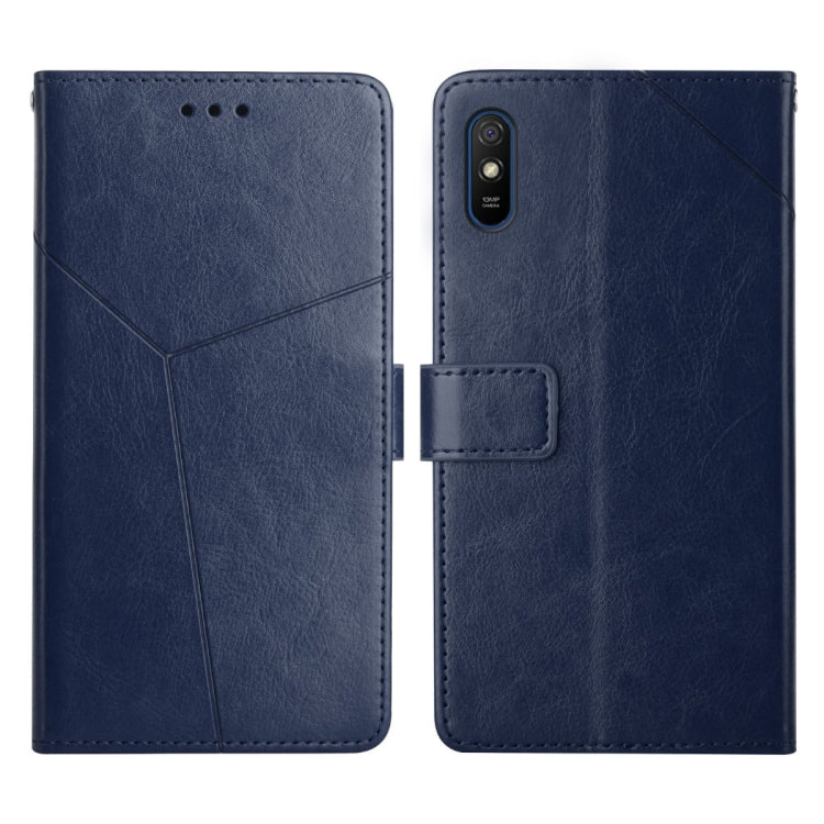 Y Stitching Horizontal Flip Leather Phone Case, For Xiaomi Redmi 9, For Xiaomi Redmi 9A, For Xiaomi Redmi 9C, For Xiaomi Poco M3 / Redmi 9T