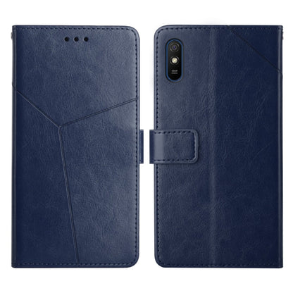 Y Stitching Horizontal Flip Leather Phone Case, For Xiaomi Redmi 9, For Xiaomi Redmi 9A, For Xiaomi Redmi 9C, For Xiaomi Poco M3 / Redmi 9T
