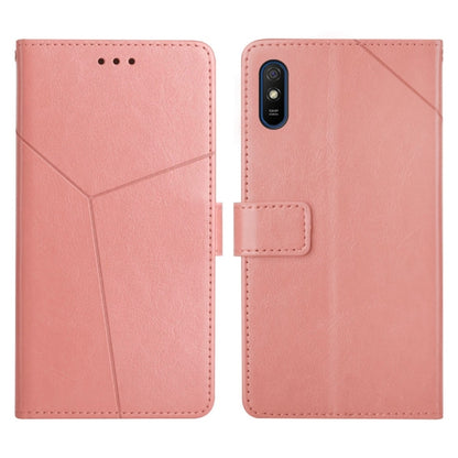 Y Stitching Horizontal Flip Leather Phone Case, For Xiaomi Redmi 9, For Xiaomi Redmi 9A, For Xiaomi Redmi 9C, For Xiaomi Poco M3 / Redmi 9T