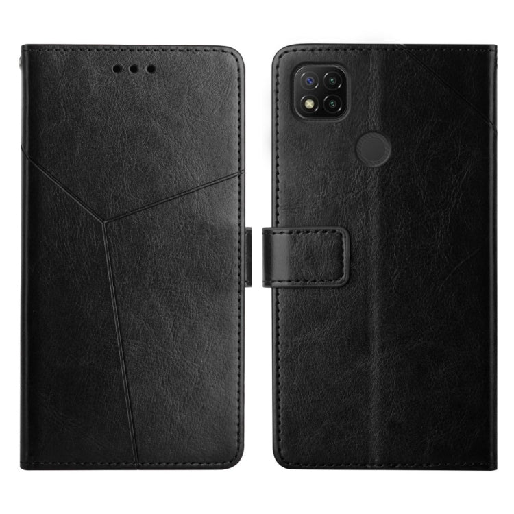 Y Stitching Horizontal Flip Leather Phone Case, For Xiaomi Redmi 9, For Xiaomi Redmi 9A, For Xiaomi Redmi 9C, For Xiaomi Poco M3 / Redmi 9T