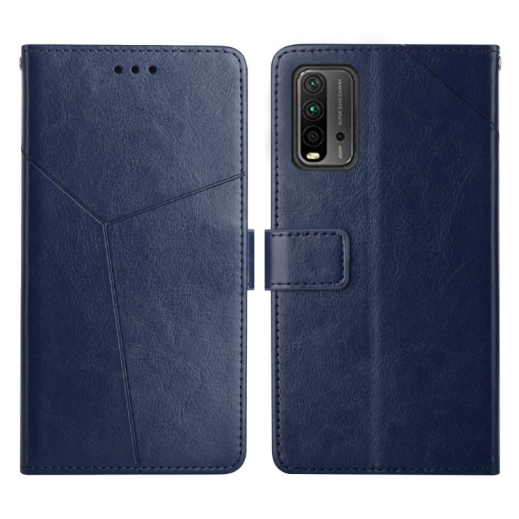 Y Stitching Horizontal Flip Leather Phone Case, For Xiaomi Redmi 9, For Xiaomi Redmi 9A, For Xiaomi Redmi 9C, For Xiaomi Poco M3 / Redmi 9T
