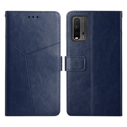 Y Stitching Horizontal Flip Leather Phone Case, For Xiaomi Redmi 9, For Xiaomi Redmi 9A, For Xiaomi Redmi 9C, For Xiaomi Poco M3 / Redmi 9T