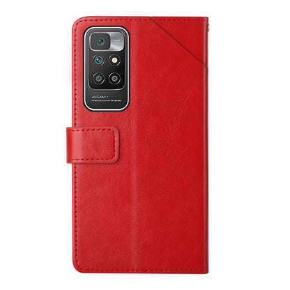 Y Stitching Horizontal Flip Leather Phone Case, For Xiaomi Redmi 10, For Xiaomi Redmi 10 5G / Note 11E, For Xiaomi Redmi 10A, For Xiaomi Redmi 10C