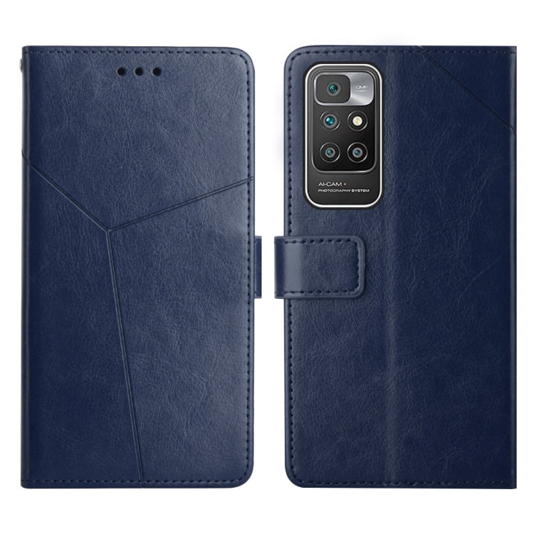 Y Stitching Horizontal Flip Leather Phone Case, For Xiaomi Redmi 10, For Xiaomi Redmi 10 5G / Note 11E, For Xiaomi Redmi 10A, For Xiaomi Redmi 10C