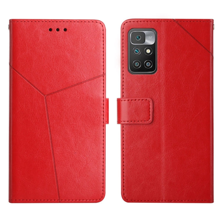 Y Stitching Horizontal Flip Leather Phone Case, For Xiaomi Redmi 10, For Xiaomi Redmi 10 5G / Note 11E, For Xiaomi Redmi 10A, For Xiaomi Redmi 10C