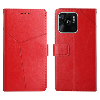 Y Stitching Horizontal Flip Leather Phone Case, For Xiaomi Redmi 10, For Xiaomi Redmi 10 5G / Note 11E, For Xiaomi Redmi 10A, For Xiaomi Redmi 10C
