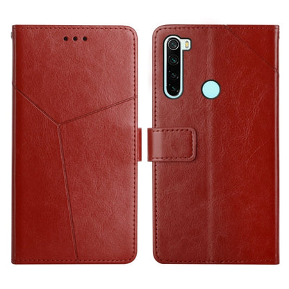 Y Stitching Horizontal Flip Leather Phone Case, For Xiaomi Redmi Note 8T, For Xiaomi Redmi Note 9 5G / Note 9T 5G, For Xiaomi Redmi Note 10 5G, For Xiaomi Redmi Note 11 Pro