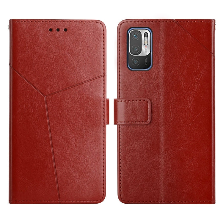 Y Stitching Horizontal Flip Leather Phone Case, For Xiaomi Redmi Note 8T, For Xiaomi Redmi Note 9 5G / Note 9T 5G, For Xiaomi Redmi Note 10 5G, For Xiaomi Redmi Note 11 Pro
