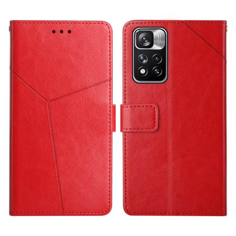 Y Stitching Horizontal Flip Leather Phone Case, For Xiaomi Redmi Note 8T, For Xiaomi Redmi Note 9 5G / Note 9T 5G, For Xiaomi Redmi Note 10 5G, For Xiaomi Redmi Note 11 Pro