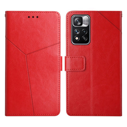 Y Stitching Horizontal Flip Leather Phone Case, For Xiaomi Redmi Note 8T, For Xiaomi Redmi Note 9 5G / Note 9T 5G, For Xiaomi Redmi Note 10 5G, For Xiaomi Redmi Note 11 Pro
