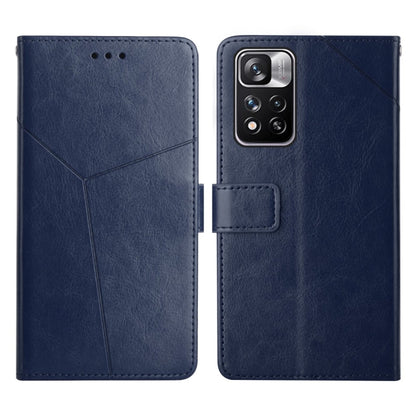 Y Stitching Horizontal Flip Leather Phone Case, For Xiaomi Redmi Note 8T, For Xiaomi Redmi Note 9 5G / Note 9T 5G, For Xiaomi Redmi Note 10 5G, For Xiaomi Redmi Note 11 Pro
