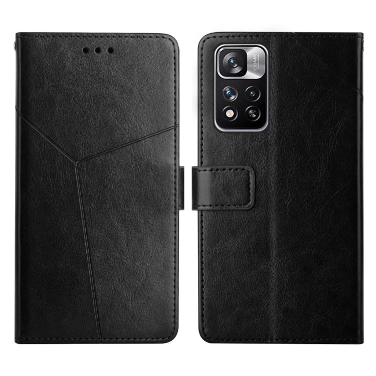 Y Stitching Horizontal Flip Leather Phone Case, For Xiaomi Redmi Note 8T, For Xiaomi Redmi Note 9 5G / Note 9T 5G, For Xiaomi Redmi Note 10 5G, For Xiaomi Redmi Note 11 Pro