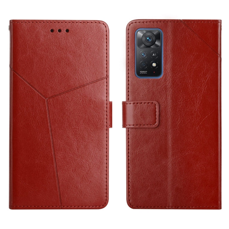 Y Stitching Horizontal Flip Leather Phone Case, For Xiaomi Redmi Note 11 Pro Global, For Xiaomi Redmi Note 11 Global, For Xiaomi Redmi Note 7 / Note 7 Pro, For Xiaomi Redmi Note 9 Pro 4G