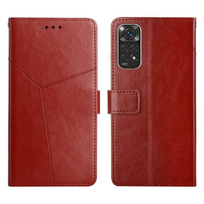 Y Stitching Horizontal Flip Leather Phone Case, For Xiaomi Redmi Note 11 Pro Global, For Xiaomi Redmi Note 11 Global, For Xiaomi Redmi Note 7 / Note 7 Pro, For Xiaomi Redmi Note 9 Pro 4G