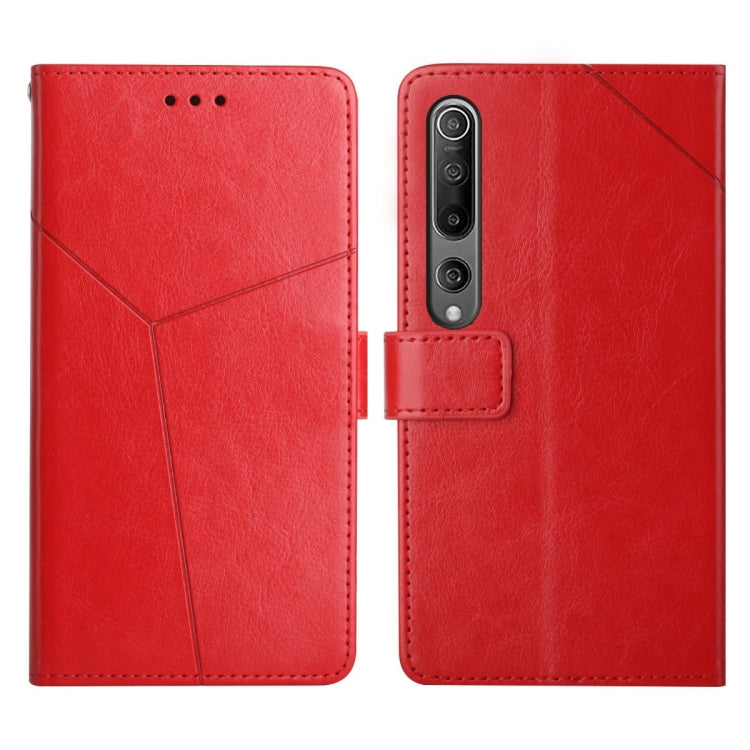 Y Stitching Horizontal Flip Leather Phone Case, For Xiaomi Mi 10 / Mi 10 Pro, For Xiaomi Mi 10T 5G, For Xiaomi Mi 11, For Xiaomi Mi 11 Lite