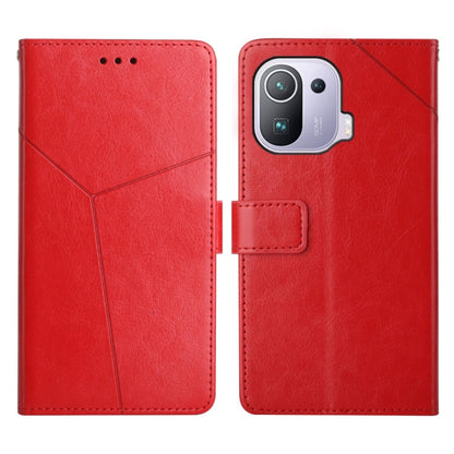 Y Stitching Horizontal Flip Leather Phone Case, For Xiaomi Mi 11 Pro, For Xiaomi Mi 11 Ultra, For Xiaomi Mi 11T / 11T Pro, For Xiaomi 12