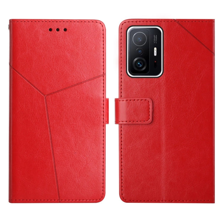 Y Stitching Horizontal Flip Leather Phone Case, For Xiaomi Mi 11 Pro, For Xiaomi Mi 11 Ultra, For Xiaomi Mi 11T / 11T Pro, For Xiaomi 12