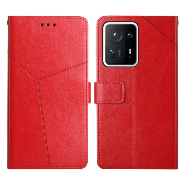 Y Stitching Horizontal Flip Leather Phone Case, For Xiaomi Mi Mix4, For Xiaomi Mi Note 10, For Xiaomi Mi Note 10 Lite, For Xiaomi Poco M4 Pro 4G
