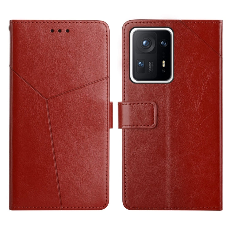 Y Stitching Horizontal Flip Leather Phone Case, For Xiaomi Mi Mix4, For Xiaomi Mi Note 10, For Xiaomi Mi Note 10 Lite, For Xiaomi Poco M4 Pro 4G