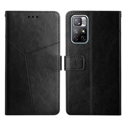 Y Stitching Horizontal Flip Leather Phone Case, For Xiaomi Poco X4 Pro 5G, For Xiaomi Poco M4 Pro 5G