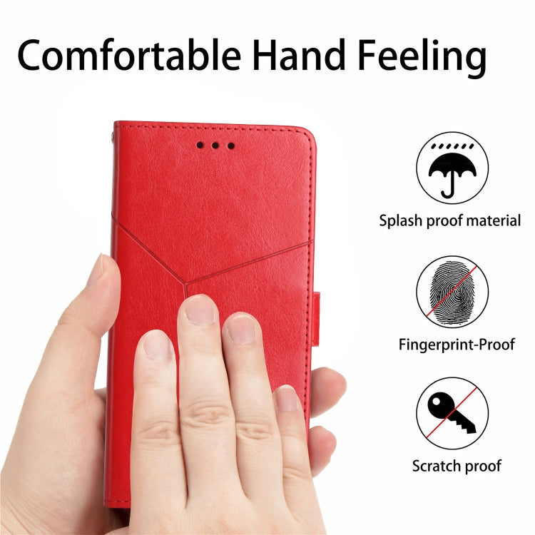 Y Stitching Horizontal Flip Leather Phone Case, For OnePlus 9, For OnePlus 9 Pro, For OnePlus Nord 2 5G, For OnePlus Nord CE 5G