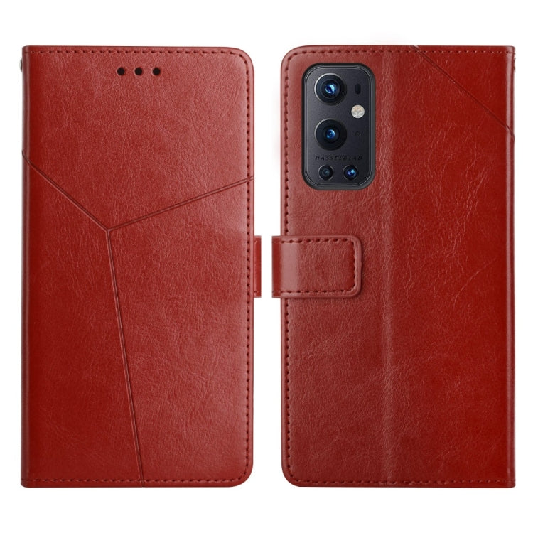 Y Stitching Horizontal Flip Leather Phone Case, For OnePlus 9, For OnePlus 9 Pro, For OnePlus Nord 2 5G, For OnePlus Nord CE 5G