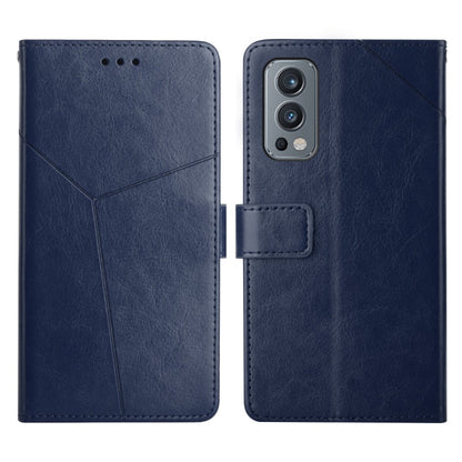 Y Stitching Horizontal Flip Leather Phone Case, For OnePlus 9, For OnePlus 9 Pro, For OnePlus Nord 2 5G, For OnePlus Nord CE 5G