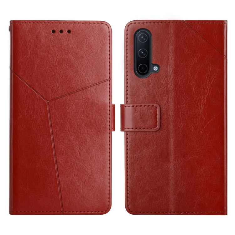 Y Stitching Horizontal Flip Leather Phone Case, For OnePlus 9, For OnePlus 9 Pro, For OnePlus Nord 2 5G, For OnePlus Nord CE 5G