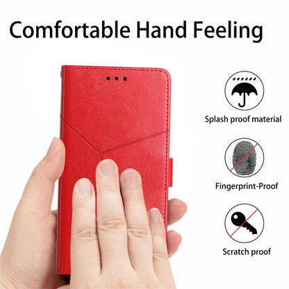 Y Stitching Horizontal Flip Leather Phone Case, For OnePlus 9R, For OnePlus 10 Pro, For OnePlus Nord N20 5G