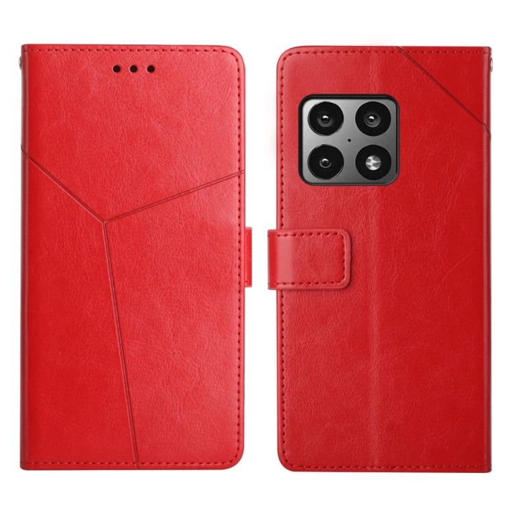 Y Stitching Horizontal Flip Leather Phone Case, For OnePlus 9R, For OnePlus 10 Pro, For OnePlus Nord N20 5G