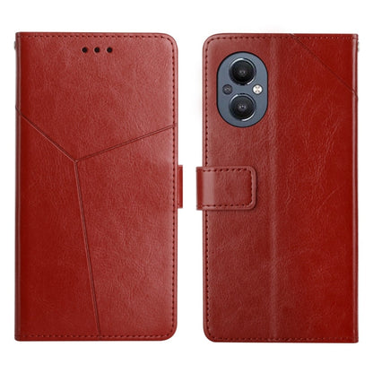 Y Stitching Horizontal Flip Leather Phone Case, For OnePlus 9R, For OnePlus 10 Pro, For OnePlus Nord N20 5G