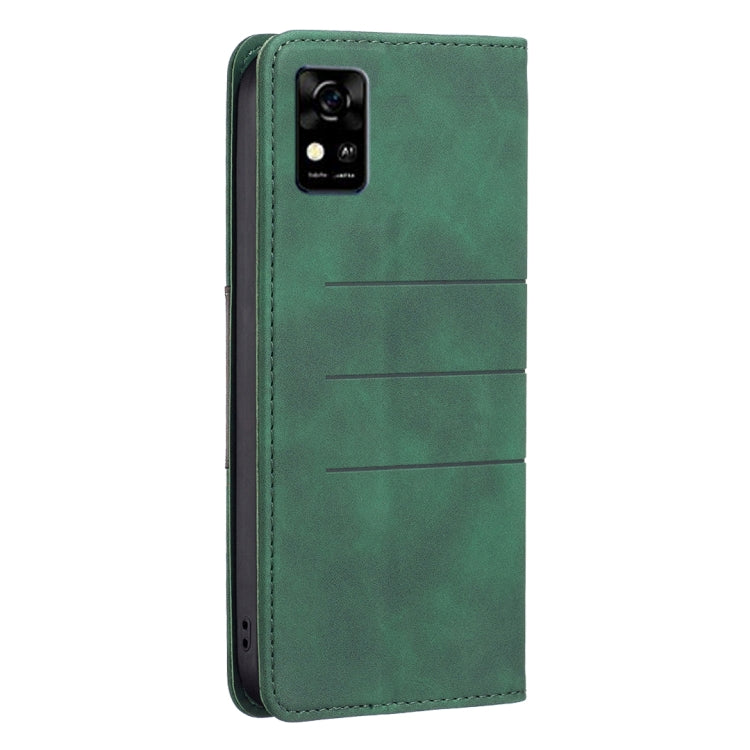 Magnetic Splicing Leather Phone Case, For ZTE Blade  A31, For Motorola Moto G31/G41