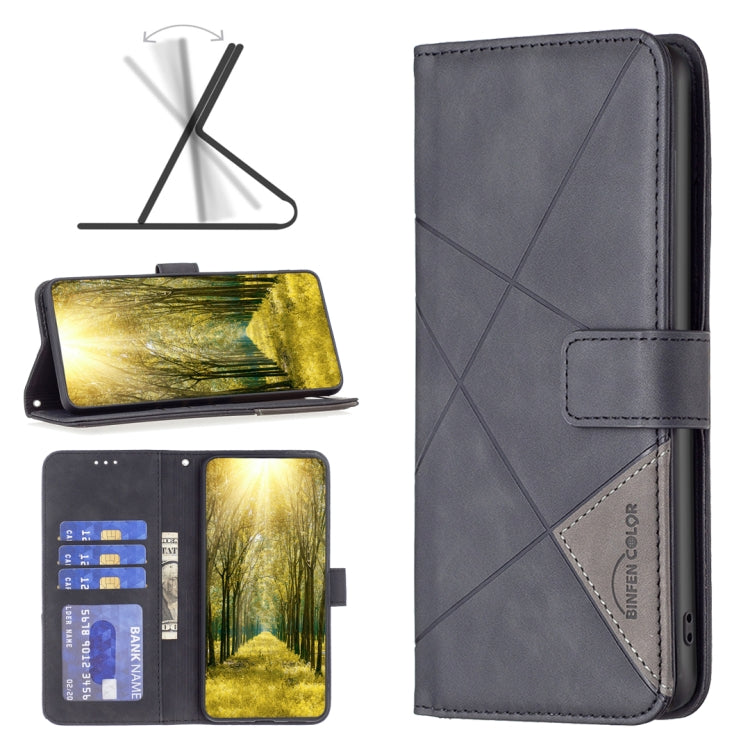 BF05 Magnetic Buckle Rhombus Texture Leather Phone Case, For Motorola Moto G71 5G, For OPPO Reno7 5G/Find X5 Lite, For OPPO Realme C31, For Infinix Hot 11s/Hot 11T