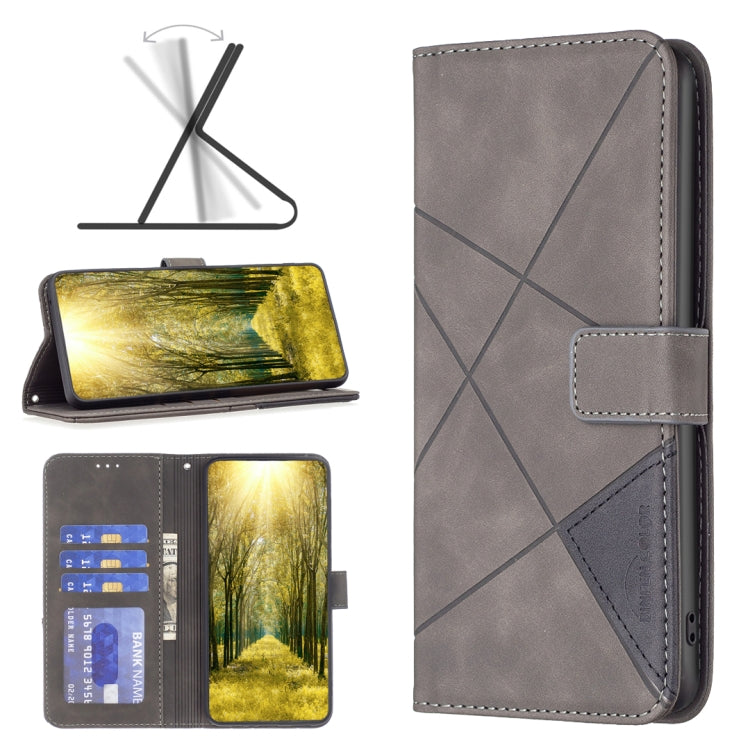 BF05 Magnetic Buckle Rhombus Texture Leather Phone Case, For Motorola Moto G71 5G, For OPPO Reno7 5G/Find X5 Lite, For OPPO Realme C31, For Infinix Hot 11s/Hot 11T