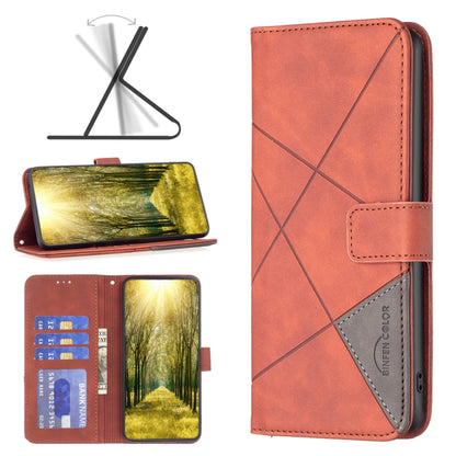 BF05 Magnetic Buckle Rhombus Texture Leather Phone Case, For Motorola Moto G71 5G, For OPPO Reno7 5G/Find X5 Lite, For OPPO Realme C31, For Infinix Hot 11s/Hot 11T