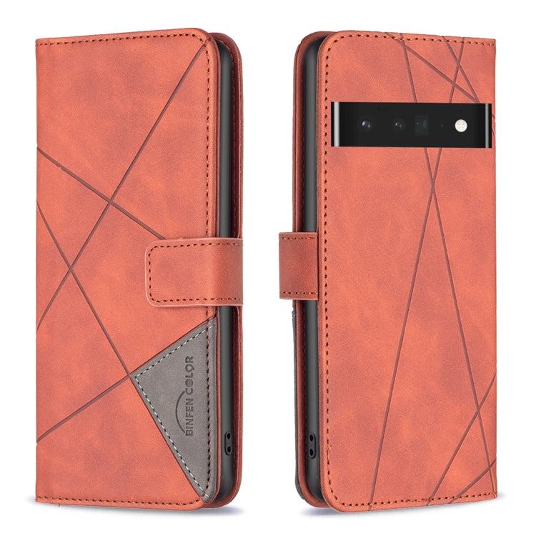 BF05 Magnetic Buckle Rhombus Texture Leather Phone Case, For Infinix Hot 11 Play/Hot 10 Play, For Google Pixel 7 Pro 5G, For ZTE Blade  A31