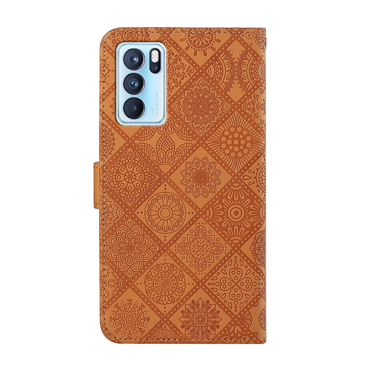 Ethnic Style Embossed Pattern Leather Phone Case, For OPPO Reno6 Pro 5G, For OPPO Realme 8 4G, For OPPO Realme 8 5G