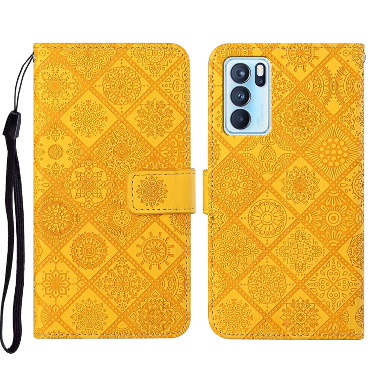 Ethnic Style Embossed Pattern Leather Phone Case, For OPPO Reno6 Pro 5G, For OPPO Realme 8 4G, For OPPO Realme 8 5G