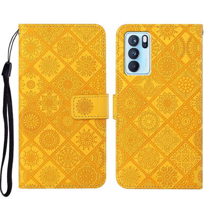 Ethnic Style Embossed Pattern Leather Phone Case, For OPPO Reno6 Pro 5G, For OPPO Realme 8 4G, For OPPO Realme 8 5G