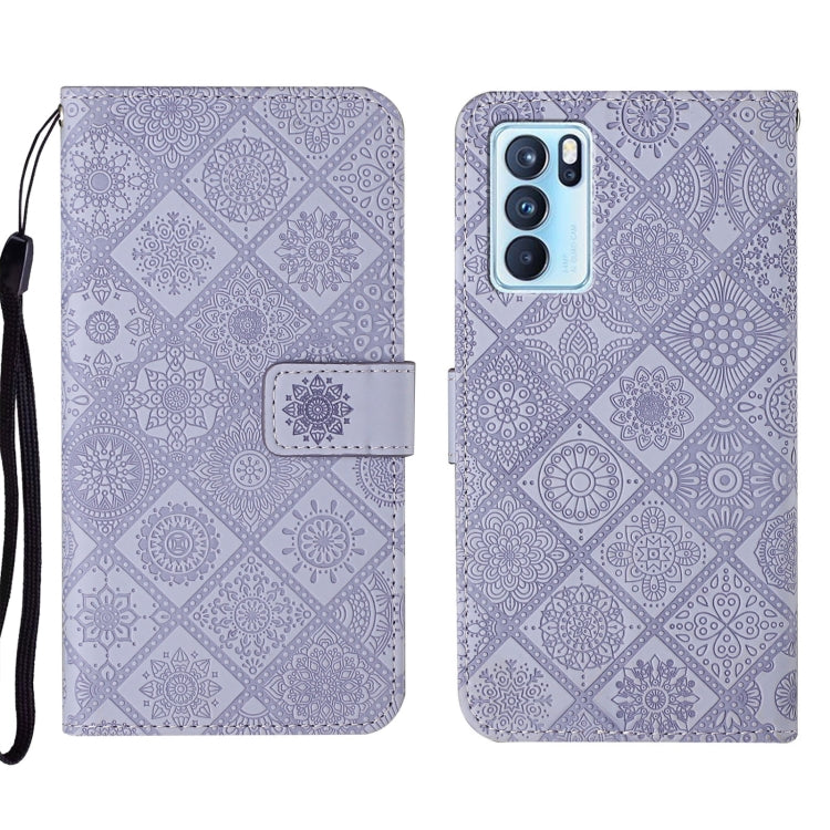 Ethnic Style Embossed Pattern Leather Phone Case, For OPPO Reno6 Pro 5G, For OPPO Realme 8 4G, For OPPO Realme 8 5G