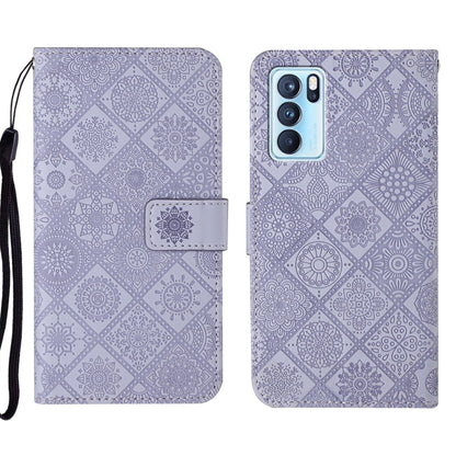 Ethnic Style Embossed Pattern Leather Phone Case, For OPPO Reno6 Pro 5G, For OPPO Realme 8 4G, For OPPO Realme 8 5G