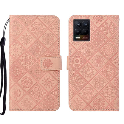 Ethnic Style Embossed Pattern Leather Phone Case, For OPPO Reno6 Pro 5G, For OPPO Realme 8 4G, For OPPO Realme 8 5G