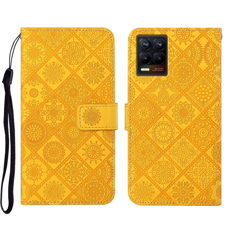 Ethnic Style Embossed Pattern Leather Phone Case, For OPPO Reno6 Pro 5G, For OPPO Realme 8 4G, For OPPO Realme 8 5G