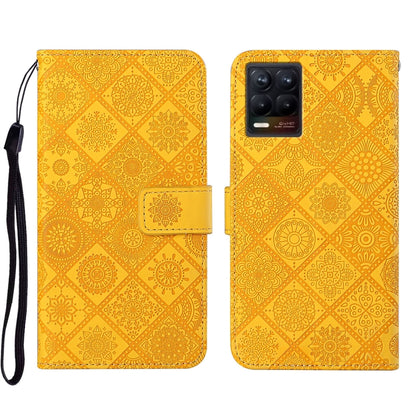 Ethnic Style Embossed Pattern Leather Phone Case, For OPPO Reno6 Pro 5G, For OPPO Realme 8 4G, For OPPO Realme 8 5G