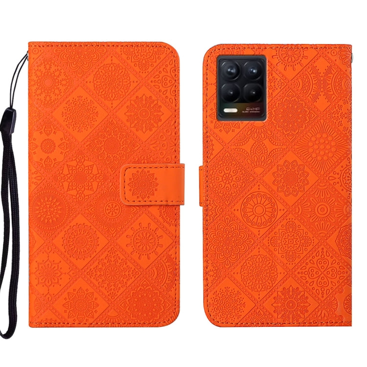Ethnic Style Embossed Pattern Leather Phone Case, For OPPO Reno6 Pro 5G, For OPPO Realme 8 4G, For OPPO Realme 8 5G