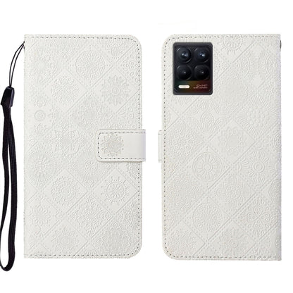 Ethnic Style Embossed Pattern Leather Phone Case, For OPPO Reno6 Pro 5G, For OPPO Realme 8 4G, For OPPO Realme 8 5G