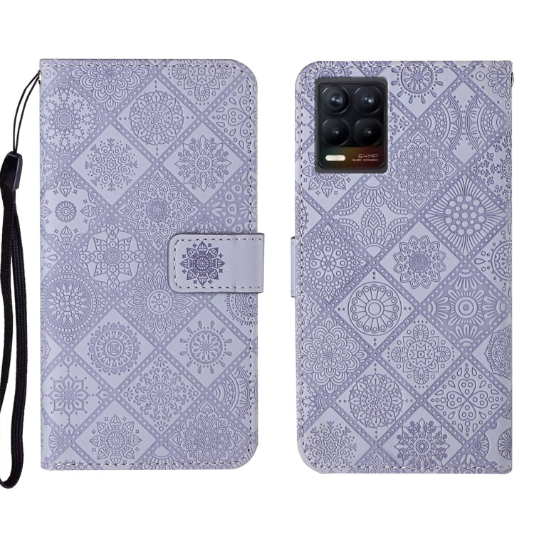 Ethnic Style Embossed Pattern Leather Phone Case, For OPPO Reno6 Pro 5G, For OPPO Realme 8 4G, For OPPO Realme 8 5G