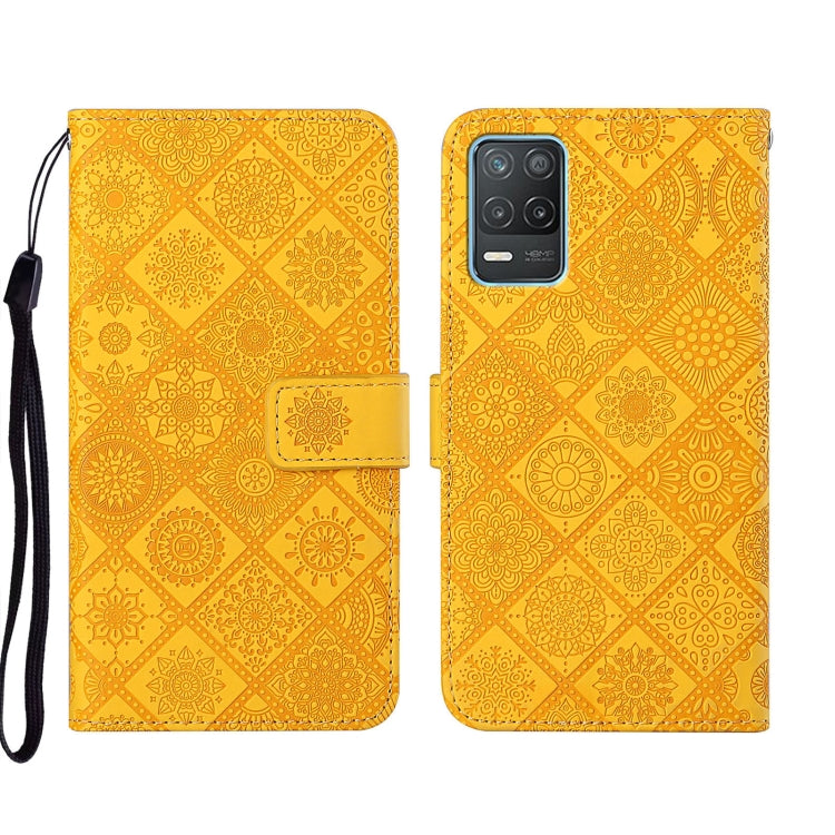 Ethnic Style Embossed Pattern Leather Phone Case, For OPPO Reno6 Pro 5G, For OPPO Realme 8 4G, For OPPO Realme 8 5G